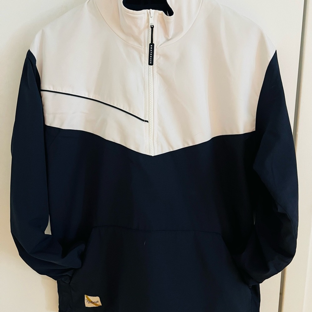 Tracksmith “Boathouse” Pop Over Jacket